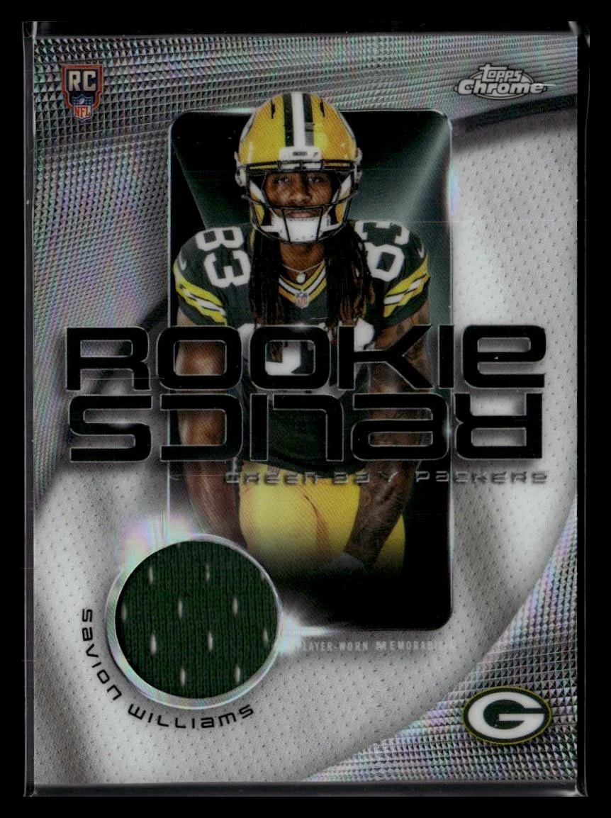Savion Williams 2025 Topps Chrome Football card
