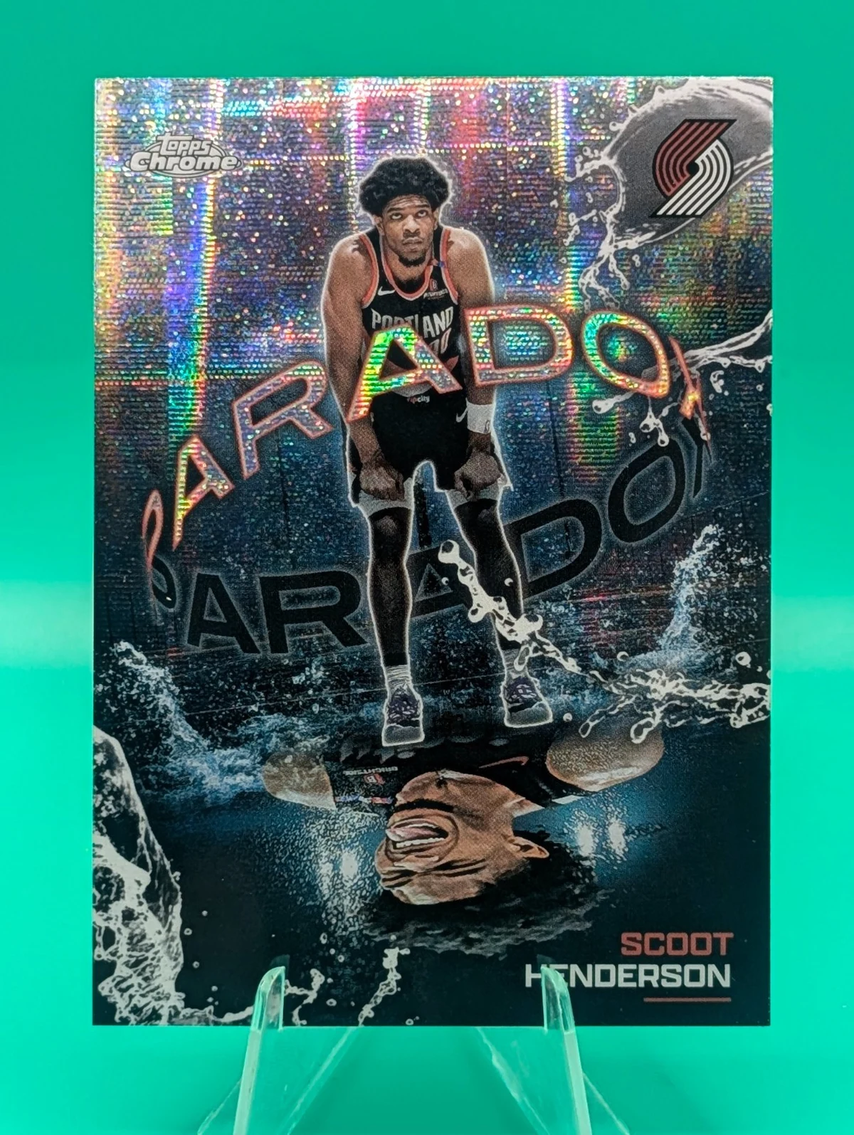 Scoot Henderson 2025 Topps Chrome Basketball card