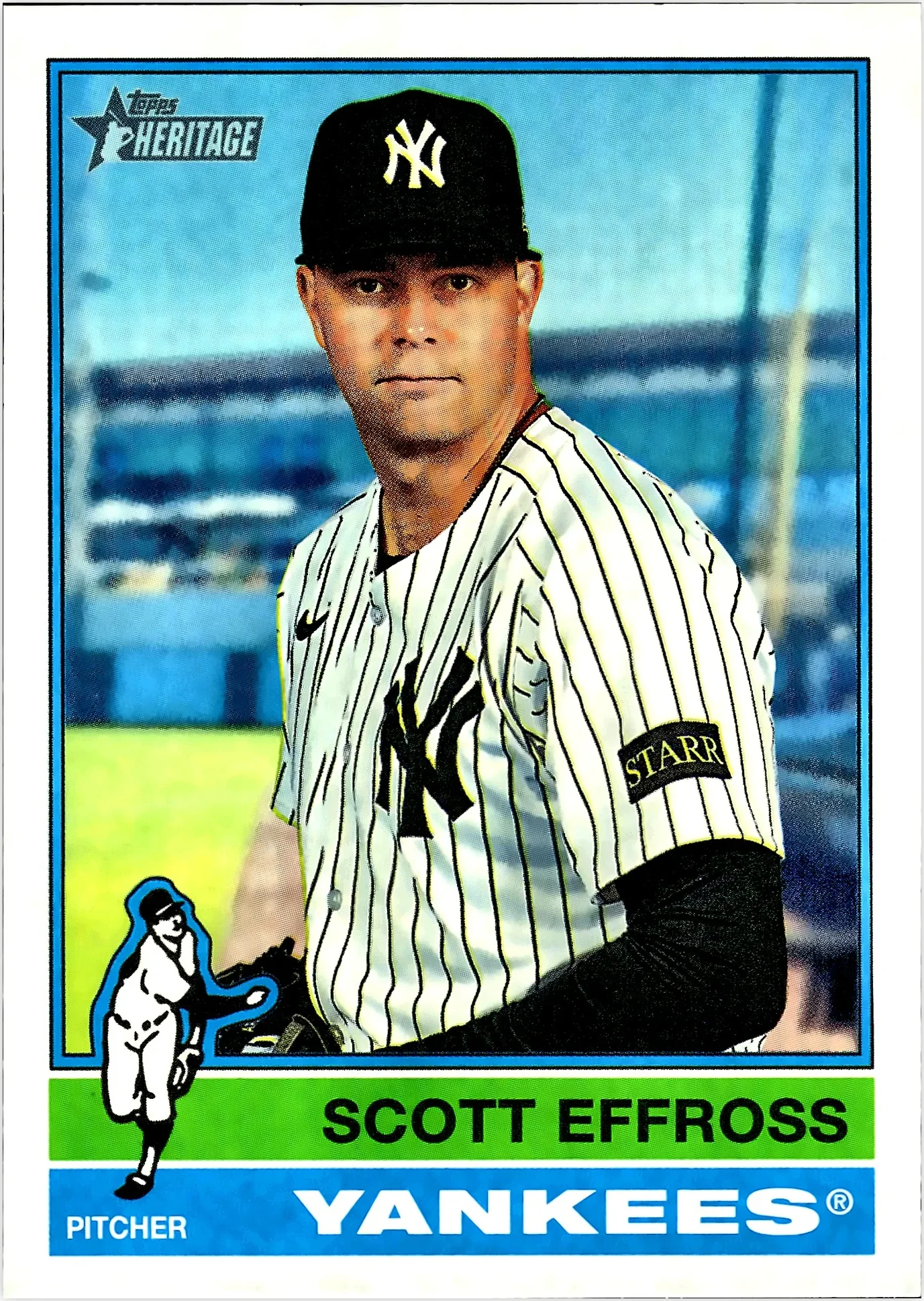 Scott Effross 2025 Topps Heritage #636 baseball card - Front