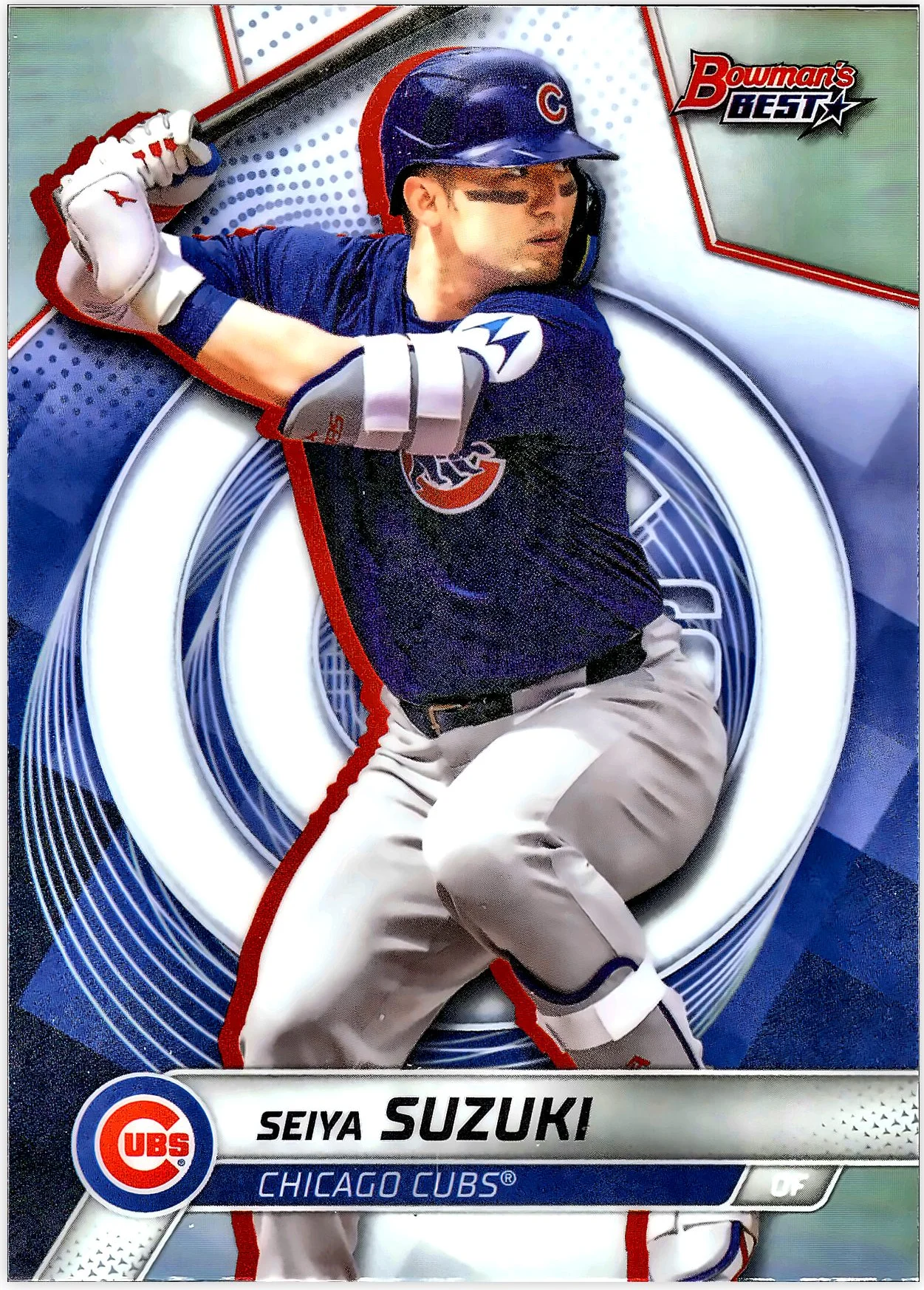 Seiya Suzuki 2025 Bowman's Best #43 Refractors baseball card - Front