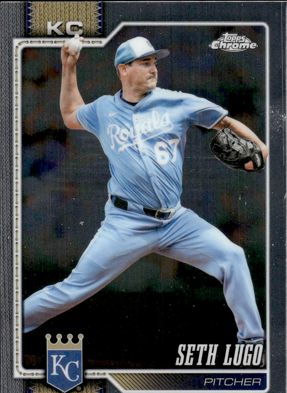 Seth Lugo #231 2026 Topps Chrome Baseball baseball card - Front