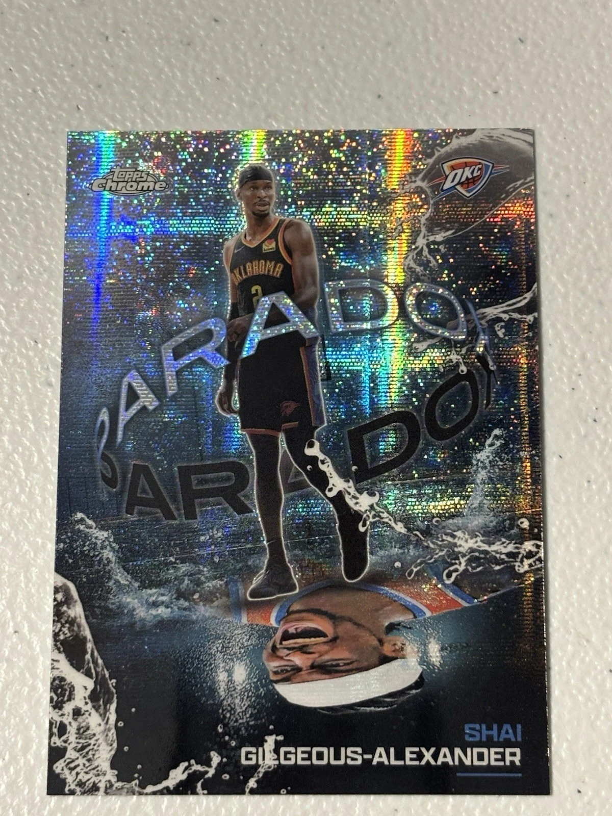 Shai Gilgeous-Alexander 2025 Topps Chrome Basketball card