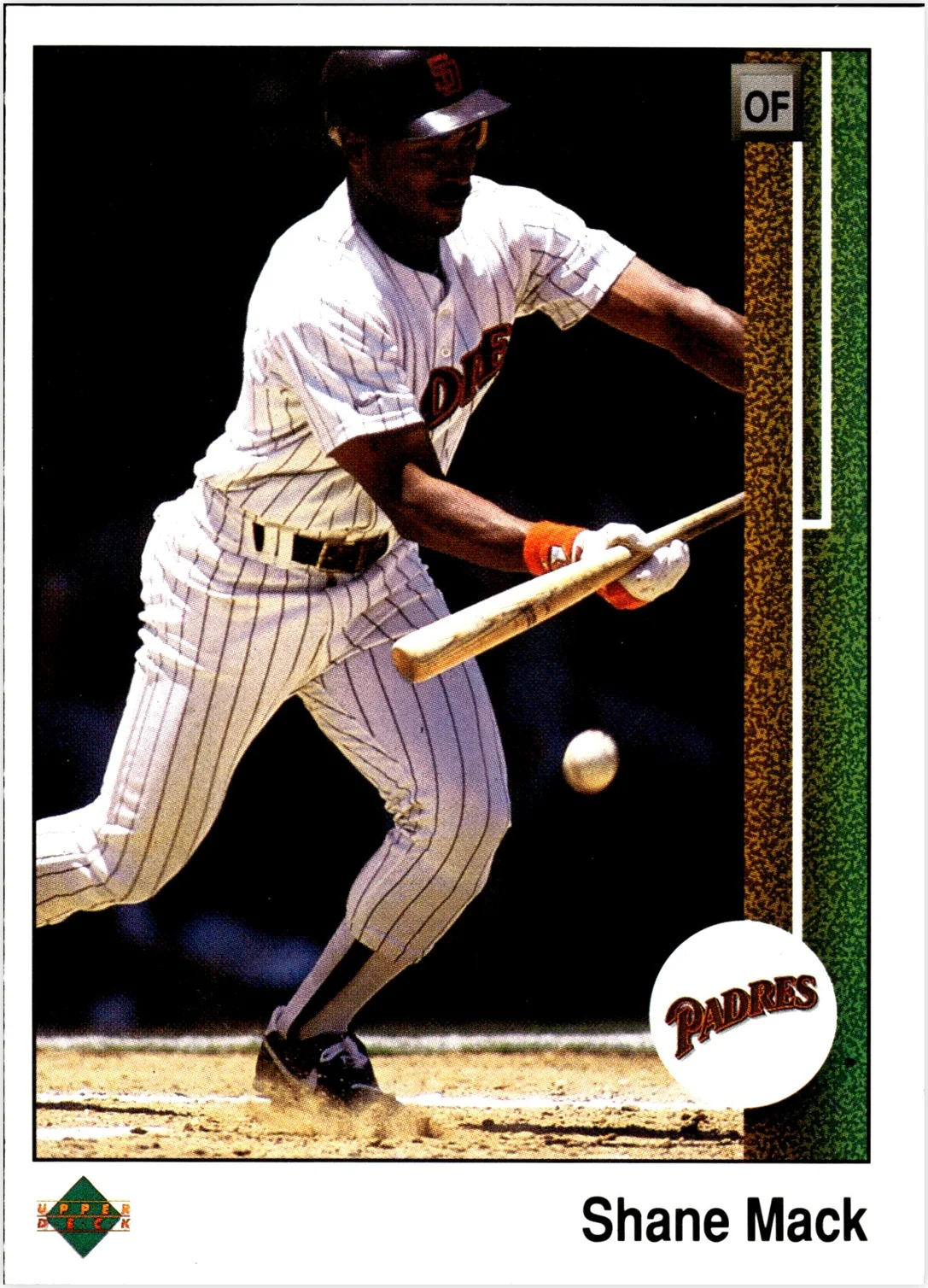 Shane Mack 1989 Upper Deck #182 baseball card - Front