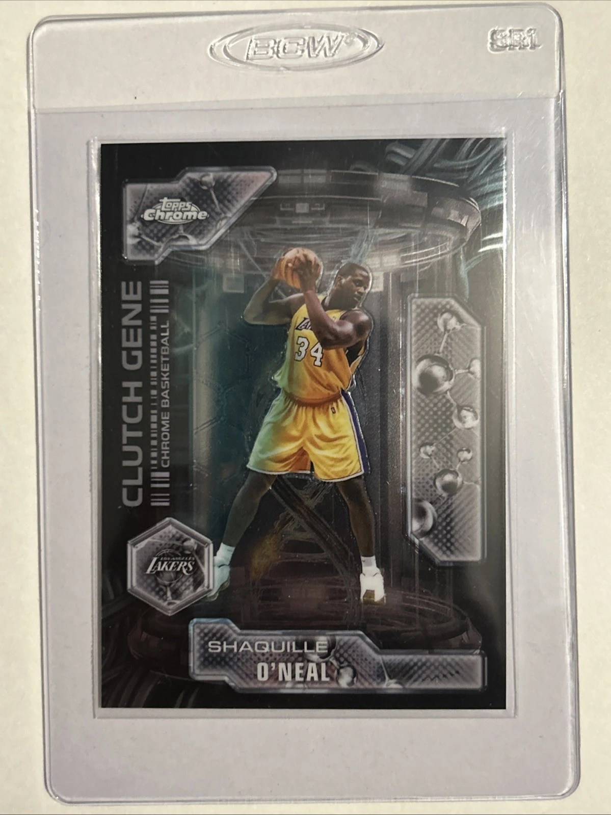 Shaquille O'Neal 2025-26 Topps Chrome card