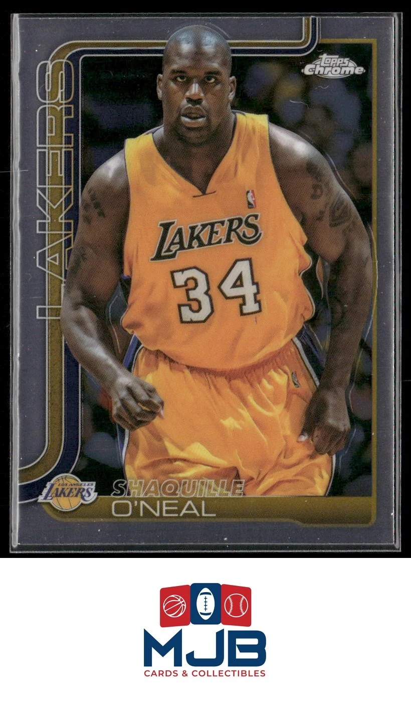 Shaquille O'Neal 2025-26 Topps Chrome card