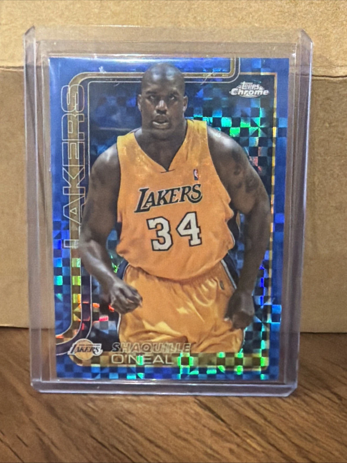 Shaquille O'Neal 2025-26 Topps Chrome card