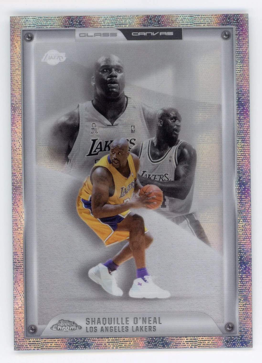 Shaquille O'Neal 2025 Topps Chrome Basketball card