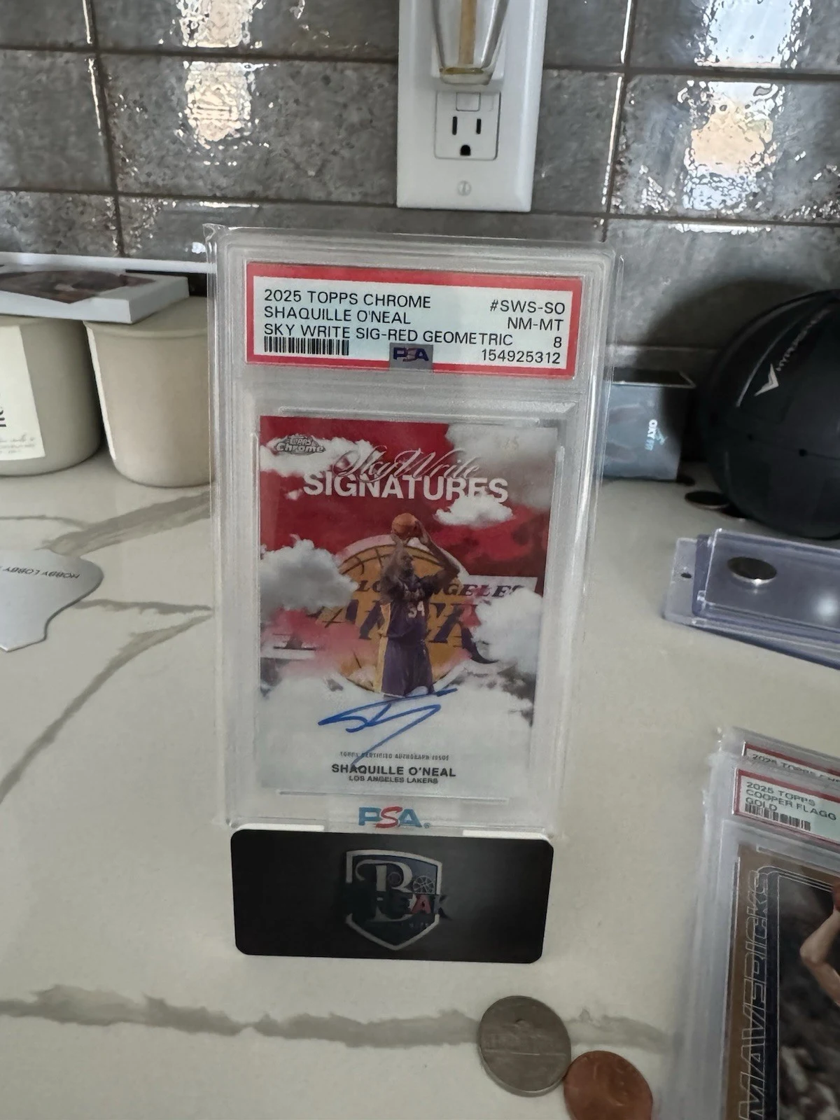 Shaquille O'Neal 2025-26 Topps Chrome card