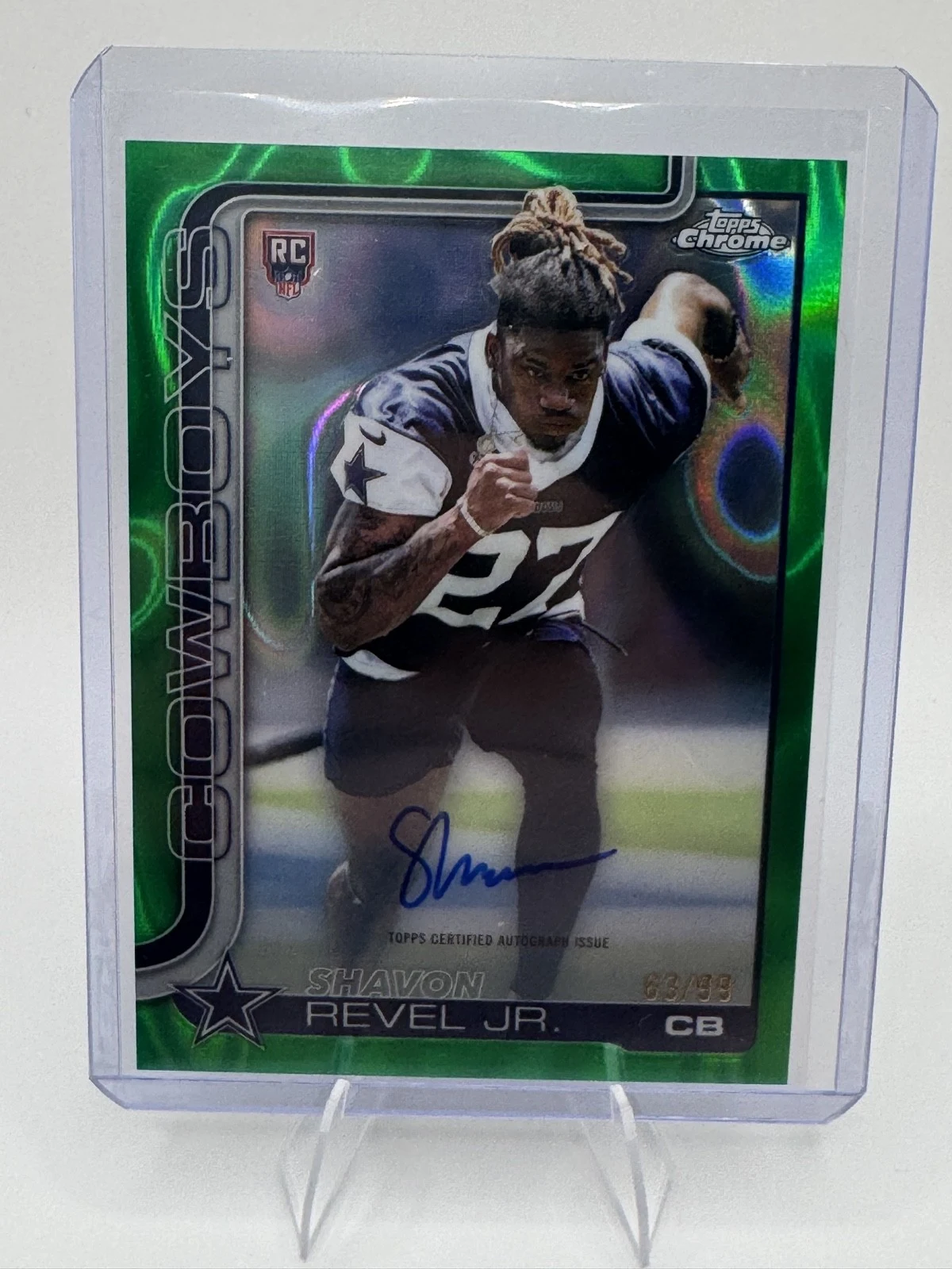 Shavon Revel Jr. 2025 Topps Chrome Football card