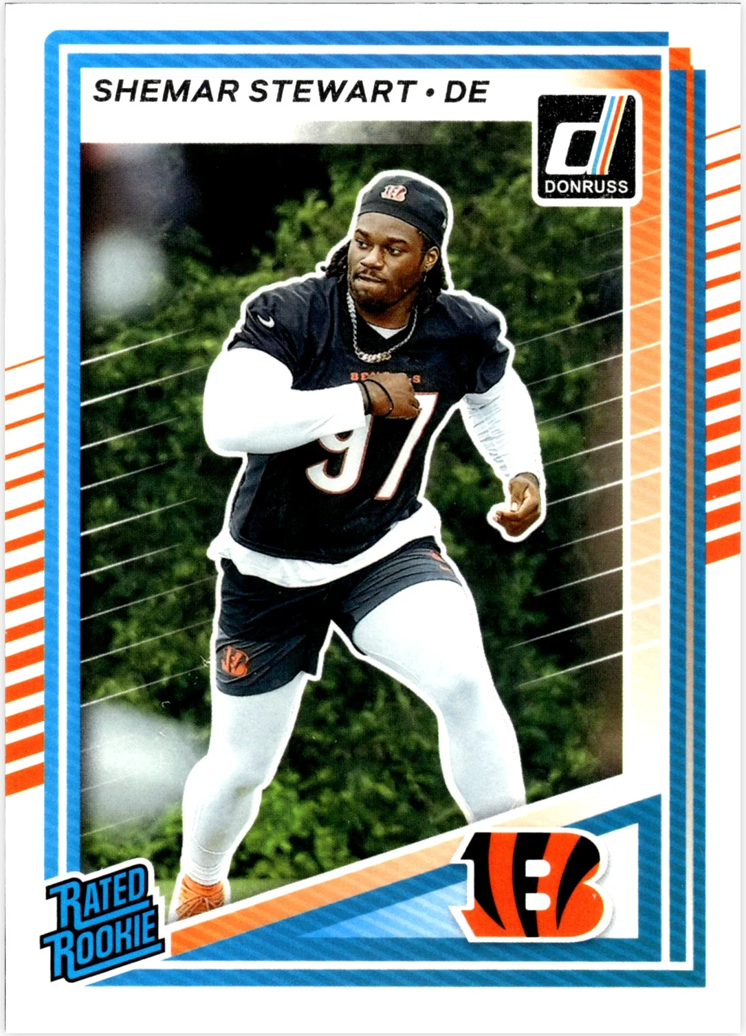 Shemar Stewart 2025 Donruss #393 football rookie card - Front