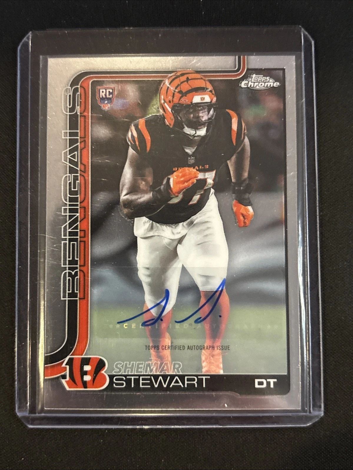 Shemar Stewart 2025 Topps Chrome Football card