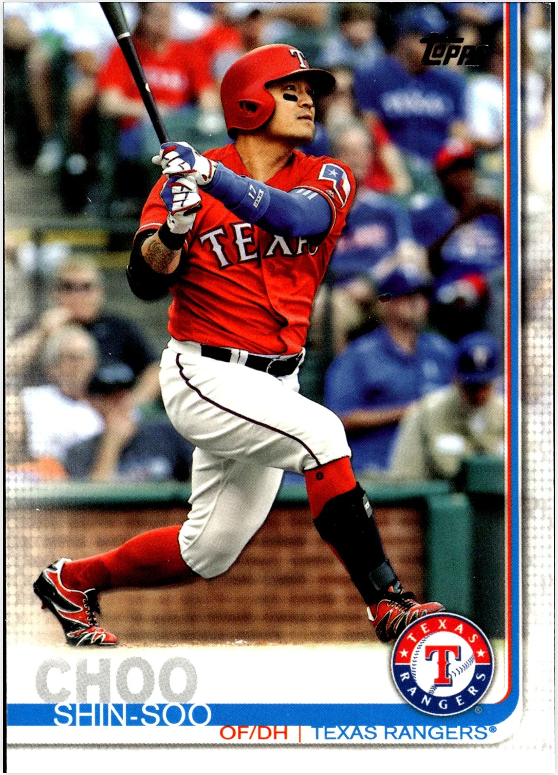 Shin-Soo Choo 2019 Topps Utz #16 baseball card - Front