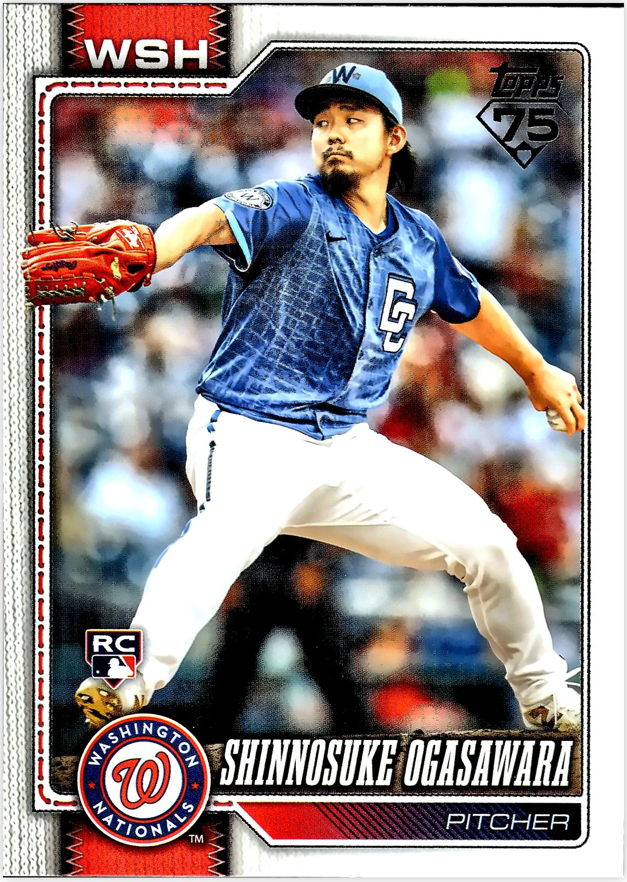 Shinnosuke Ogasawara 2026 Topps #32 baseball rookie card - Front