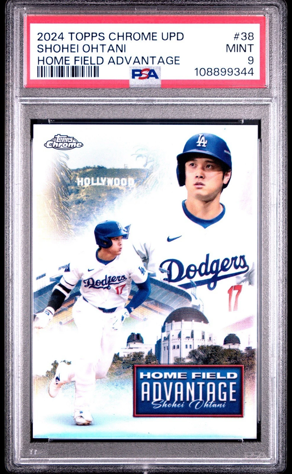 Shohei Ohtani #HFAC-38 2024 Topps Chrome Update Baseball Home Field Advantage front
