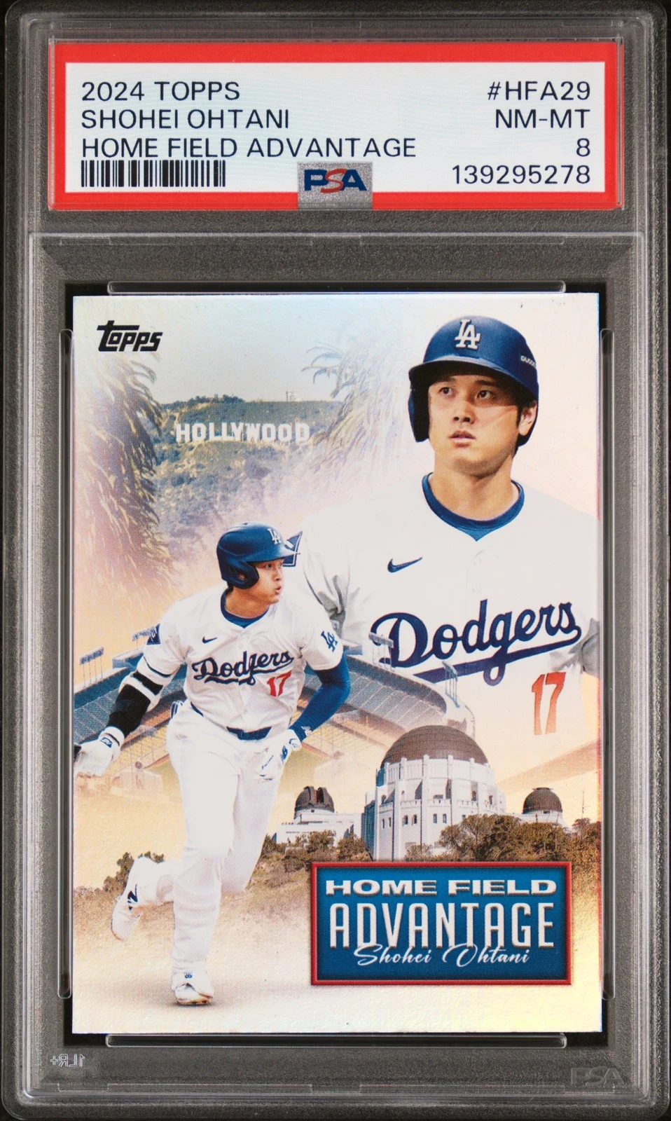 Shohei Ohtani #HFA-29 2024 Topps Update Series Baseball Home Field Advantage front