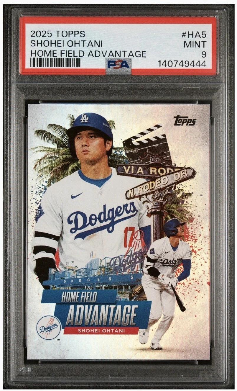 Shohei Ohtani #HA-5 2025 Topps Baseball Home Field Advantage front