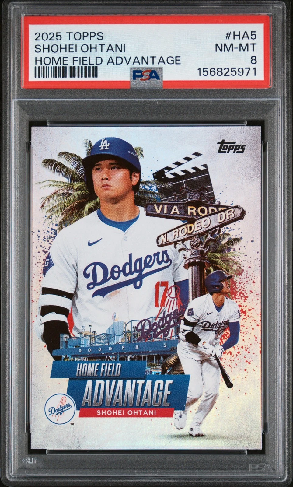 Shohei Ohtani #HA-5 2025 Topps Series 1 Baseball - Celebration Series Home Field Advantage front