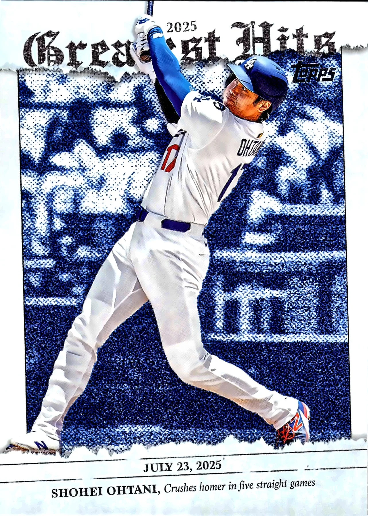 Shohei Ohtani 2026 Topps #GH-17 2025 Greatest Hits baseball card - Front
