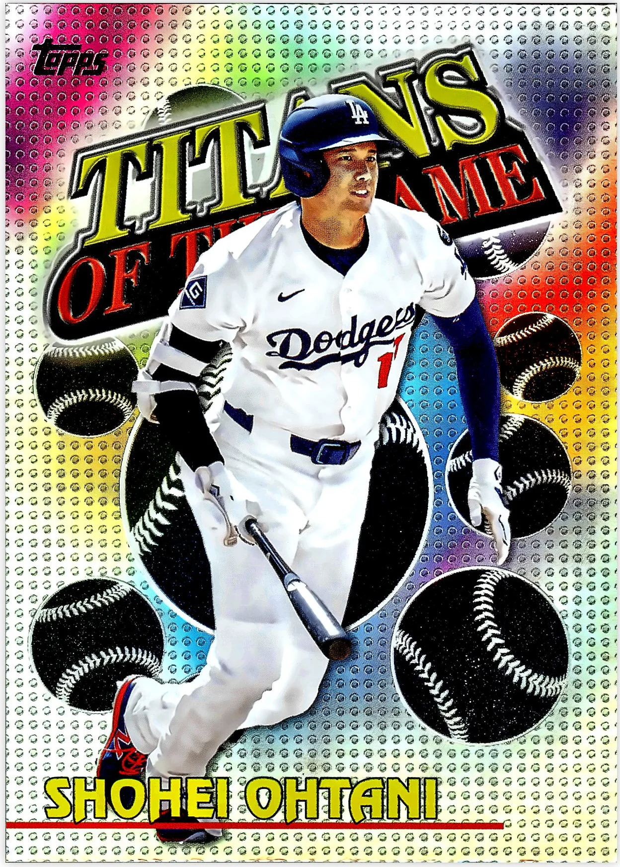 Shohei Ohtani 2026 Topps #TOG-1 Titans of the Game baseball card - Front