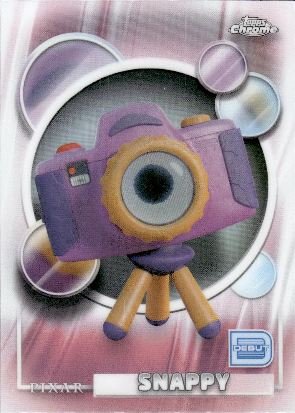 Snappy #197 Refractor 2026 Topps Chrome Disney trading card - Front