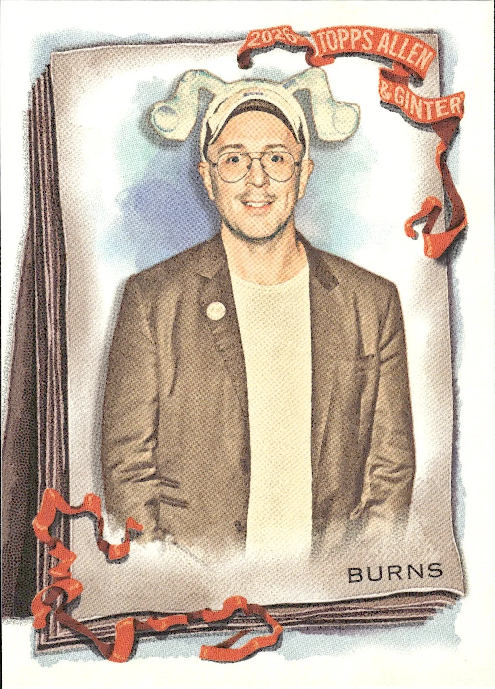 Steve Burns #58 2026 Topps Allen & Ginter trading card - Front