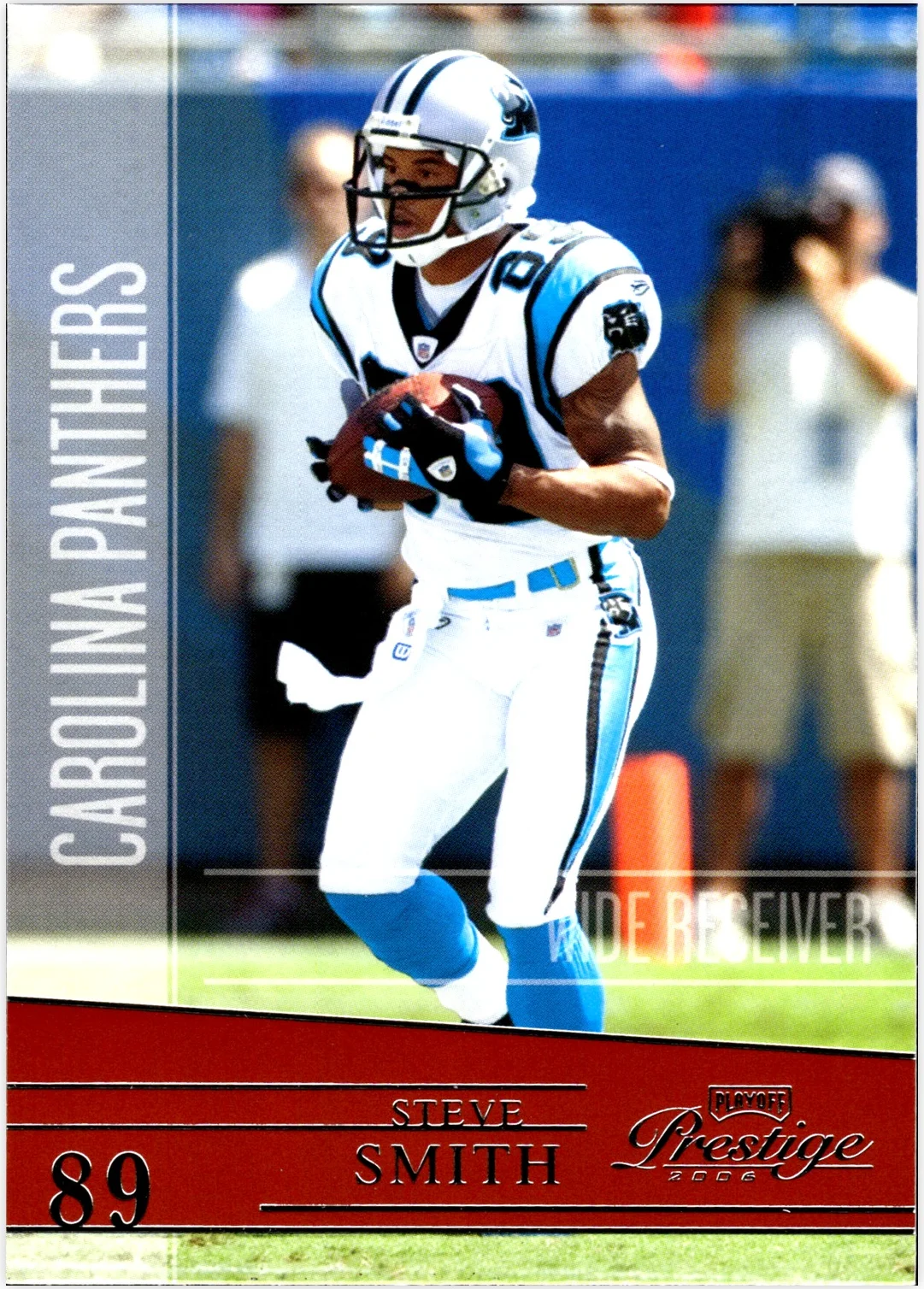 Steve Smith 2006 Playoff Prestige #24 football card - Front