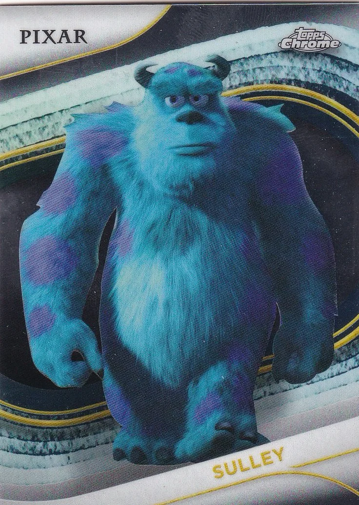 Sulley 2025 Topps Chrome Disney #5 Base Card trading card - Front