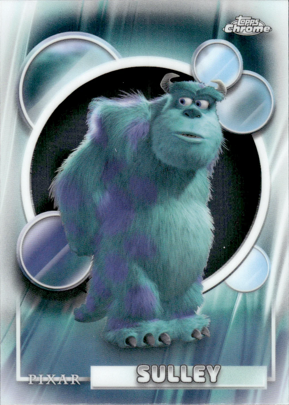 Sulley #29 2026 Topps Chrome Disney trading card - Front
