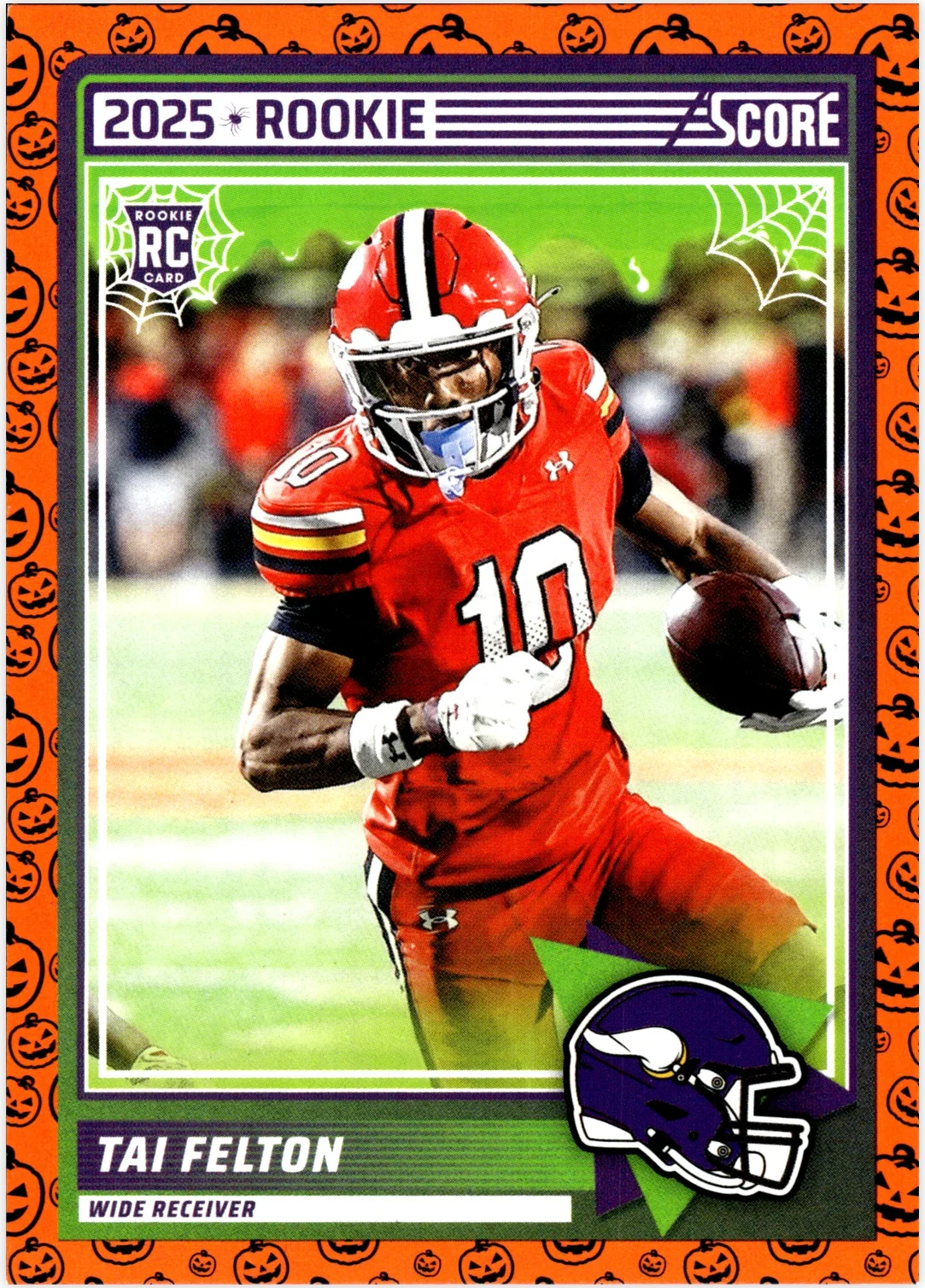 Tai Felton Rookie Card 2025 Score-A-Treat #60 football rookie card - Front