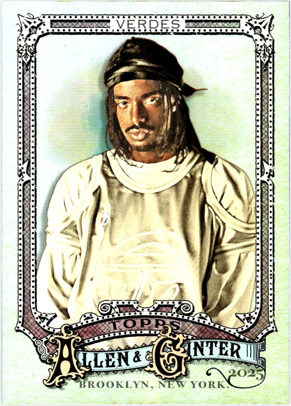 Tai Verdes 2025 Topps Allen & Ginter #298 Silver Portrait baseball card - Front
