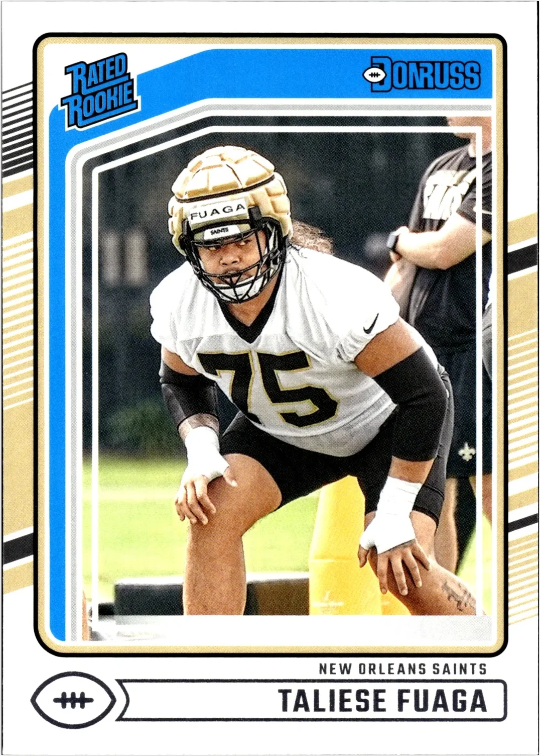 Taliese Fuaga 2024 Donruss #310 football rookie card - Front