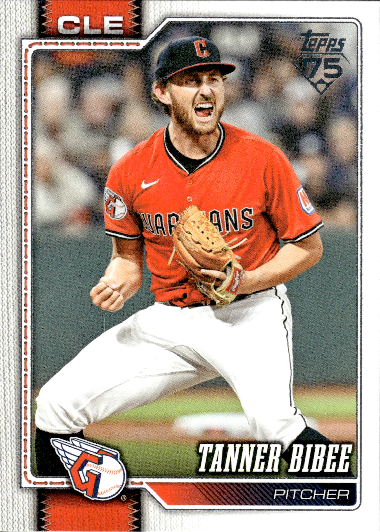 Tanner Bibee #618 2026 Topps Series 2 baseball card - Front