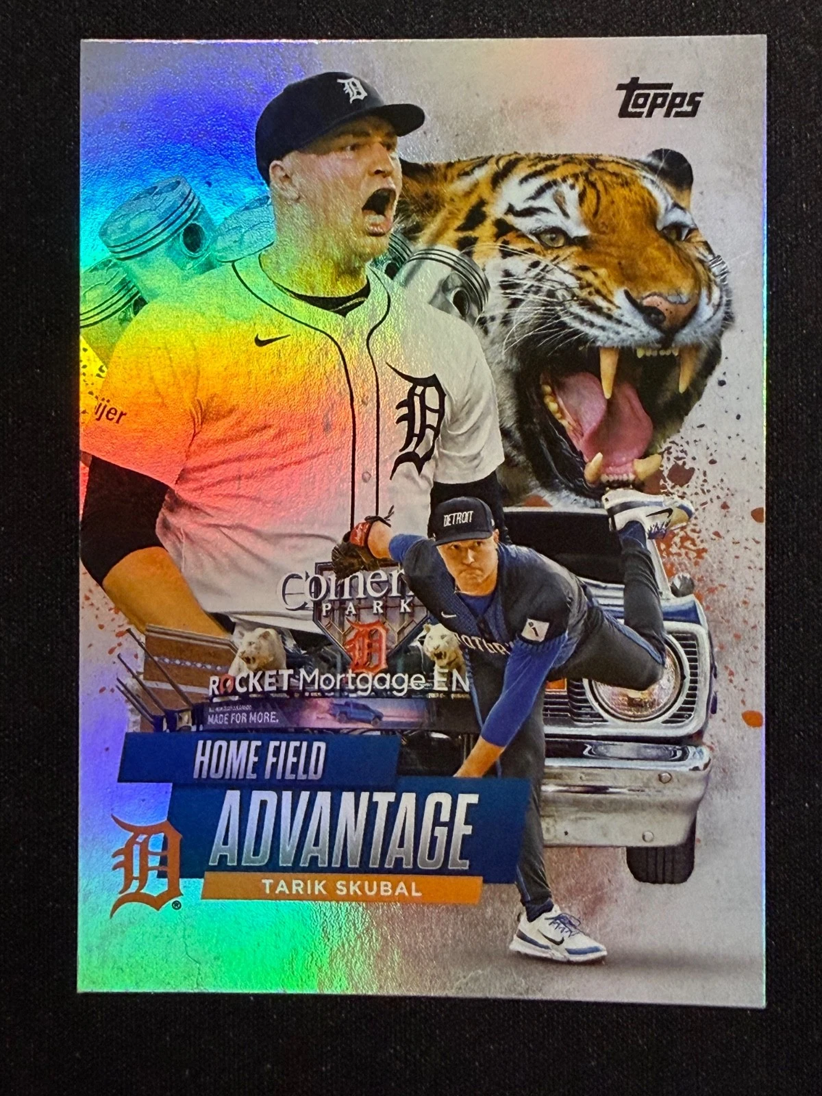 Tarik Skubal #HA-46 2025 Topps Update Series Baseball Home Field Advantage front