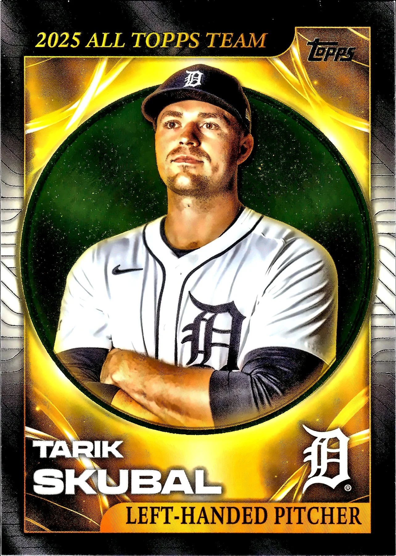 Tarik Skubal 2026 Topps #ATT-11 2025 All Topps Team baseball card - Front