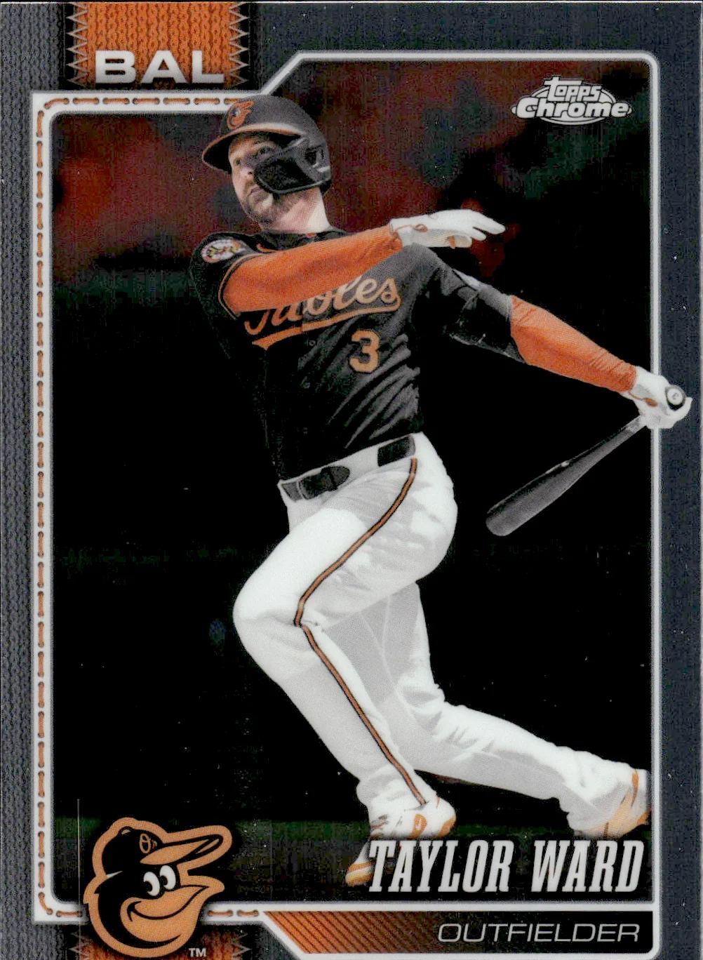 Taylor Ward #120 2026 Topps Chrome Baseball baseball card - Front