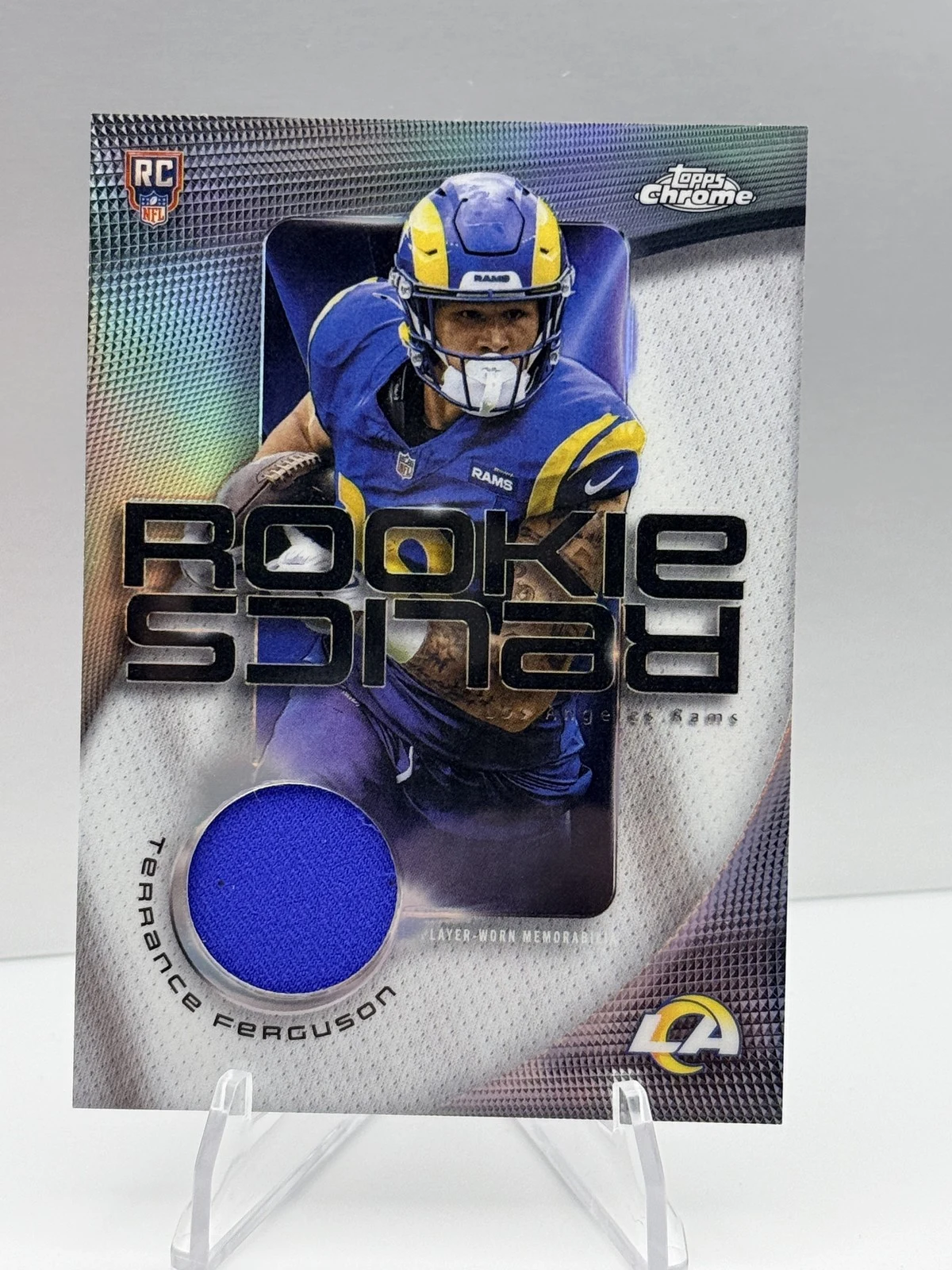 Terrance Ferguson 2025 Topps Chrome Football card