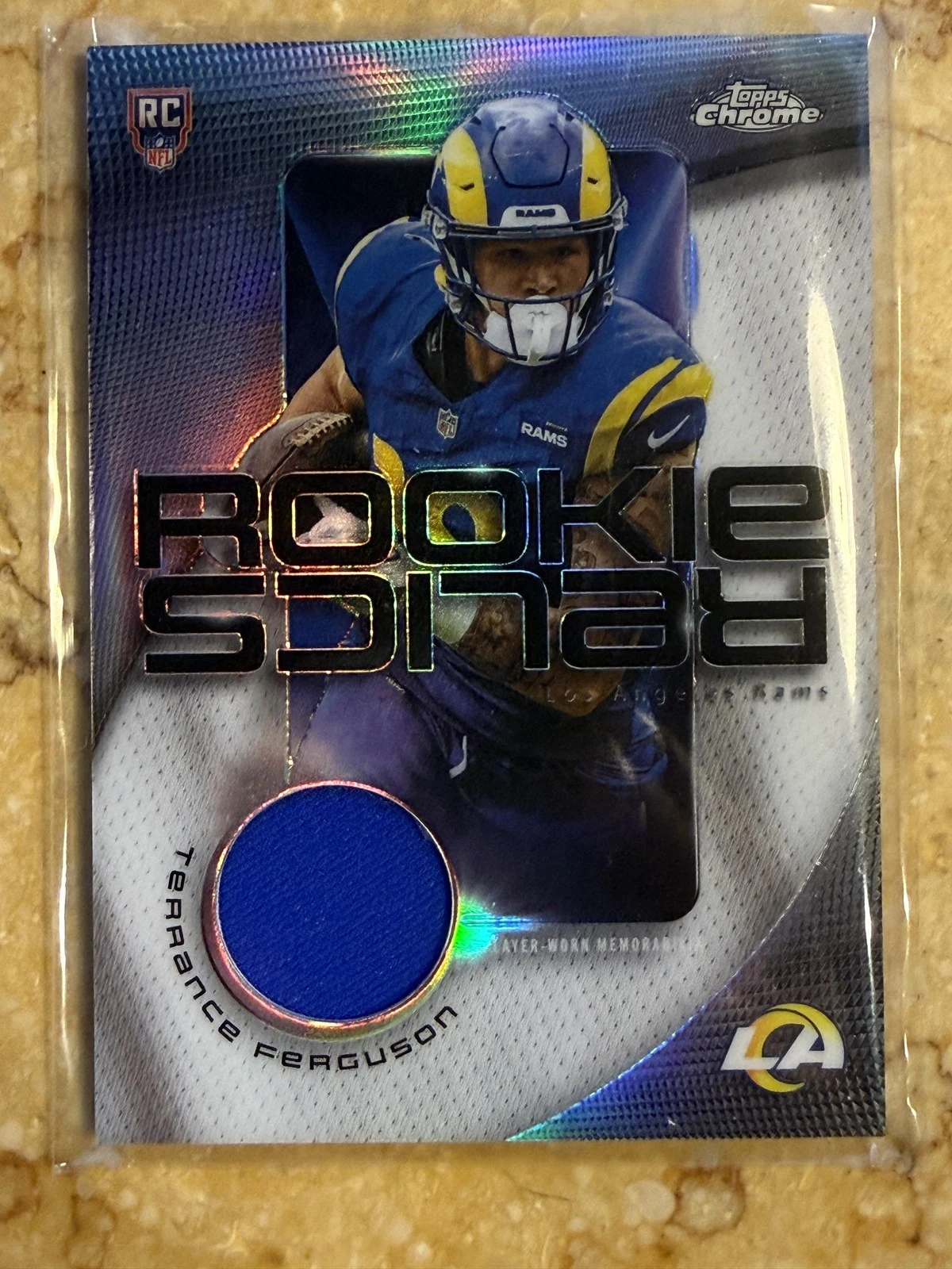 Terrance Ferguson 2025 Topps Chrome Football card
