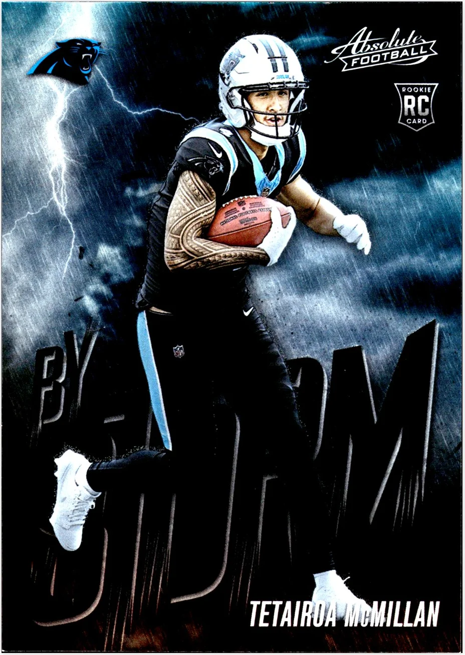 Tetairoa McMillan 2025 Panini Absolute #16 By Storm football card - Front