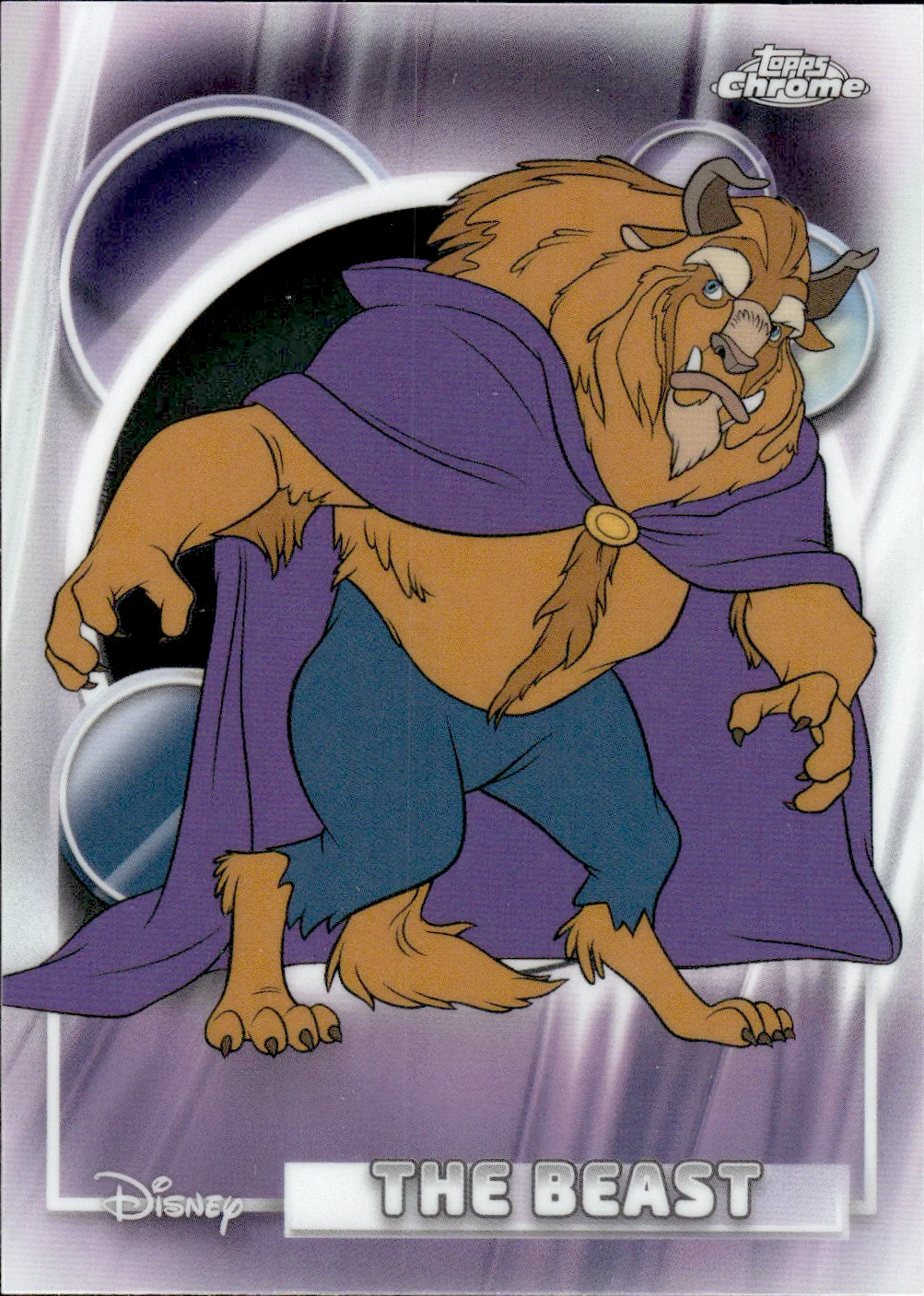 The Beast #36 2026 Topps Chrome Disney trading card - Front