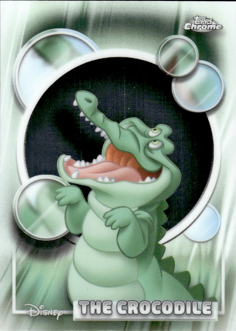 The Crocodile #167 2026 Topps Chrome Disney trading card - Front