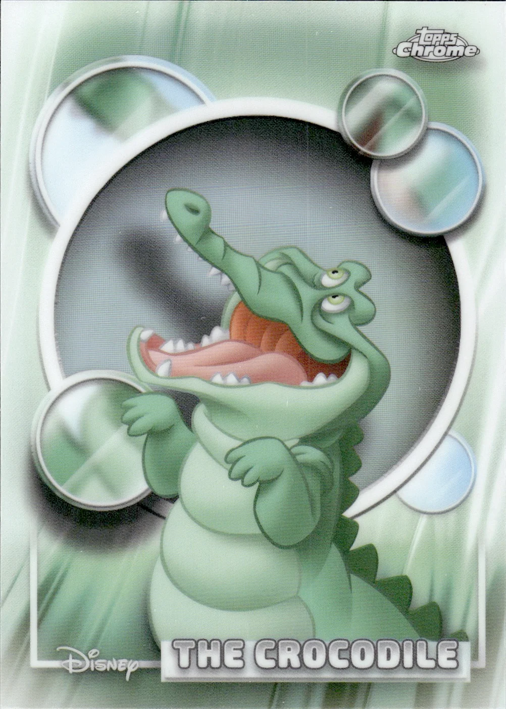 The Crocodile #167 Refractor 2026 Topps Chrome Disney trading card - Front