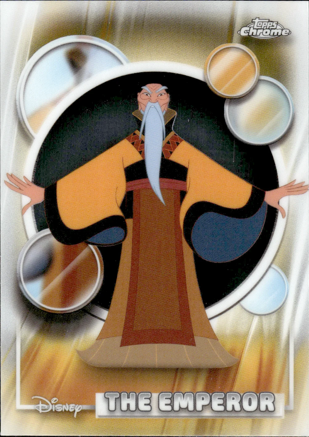 The Emperor #133 2026 Topps Chrome Disney trading card - Front