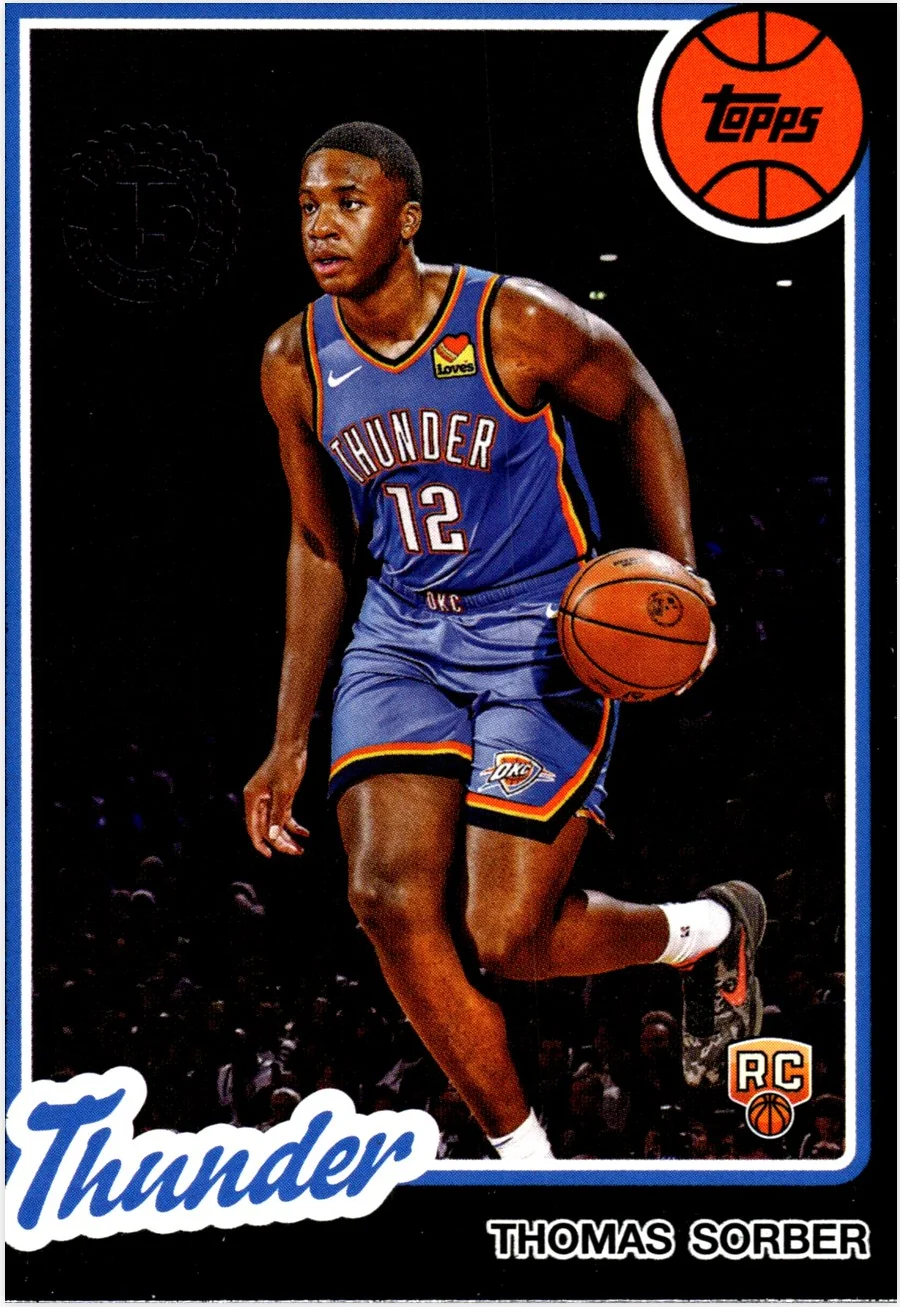 Thomas Sorber 2025-26 Topps #80BK-61 1980-81 Topps Basketball basketball card - Front