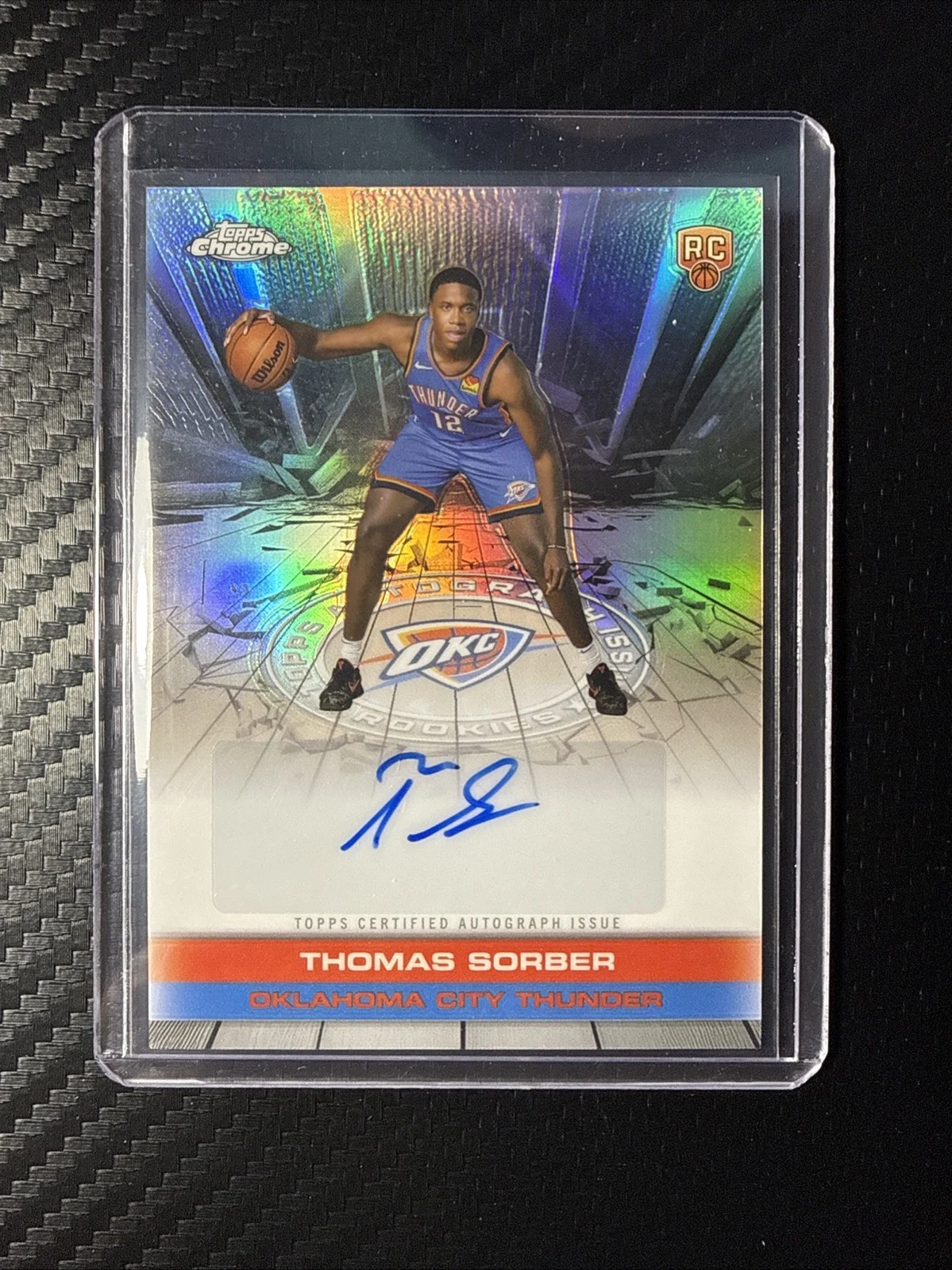 Thomas Sorber 2025-26 Topps Chrome card