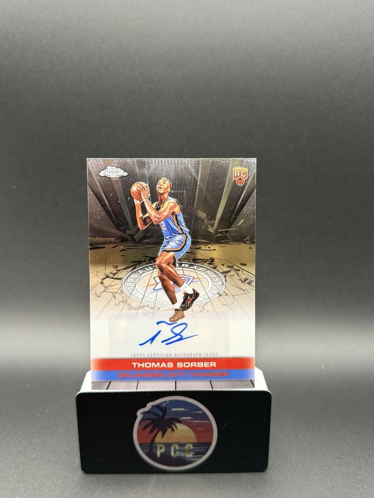 Thomas Sorber 2025-26 Topps Chrome card