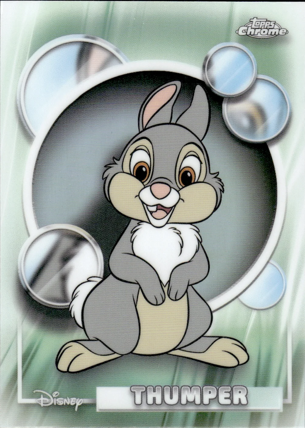 Thumper #8 Refractor 2026 Topps Chrome Disney trading card - Front