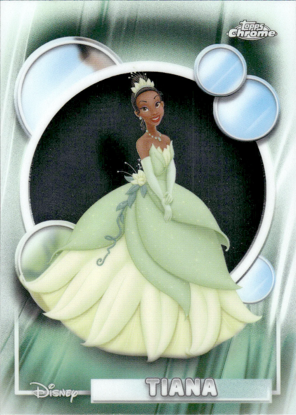 Tiana #138 2026 Topps Chrome Disney trading card - Front