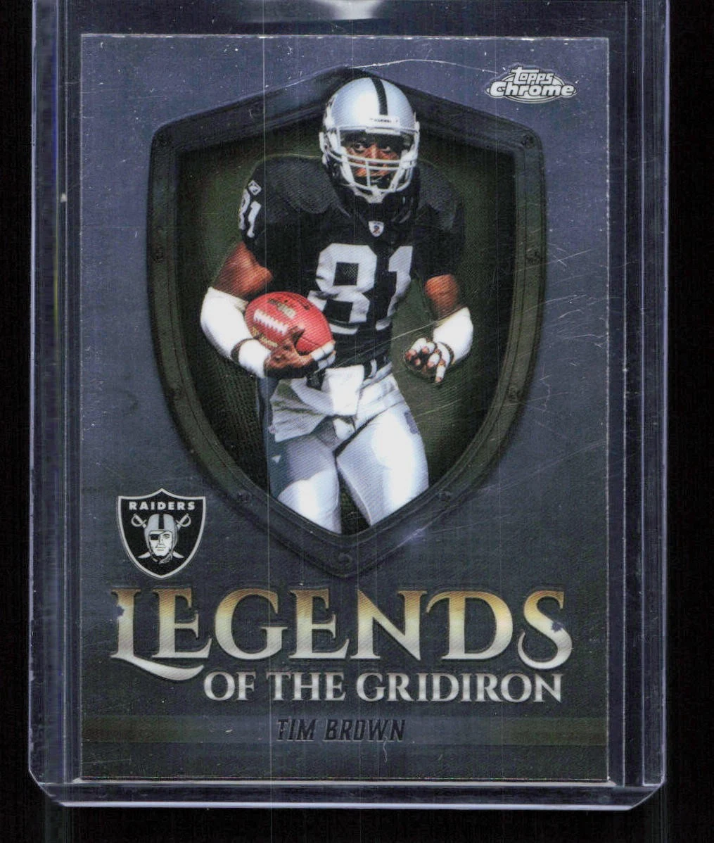 Tim Brown 2025 Topps Chrome Football card
