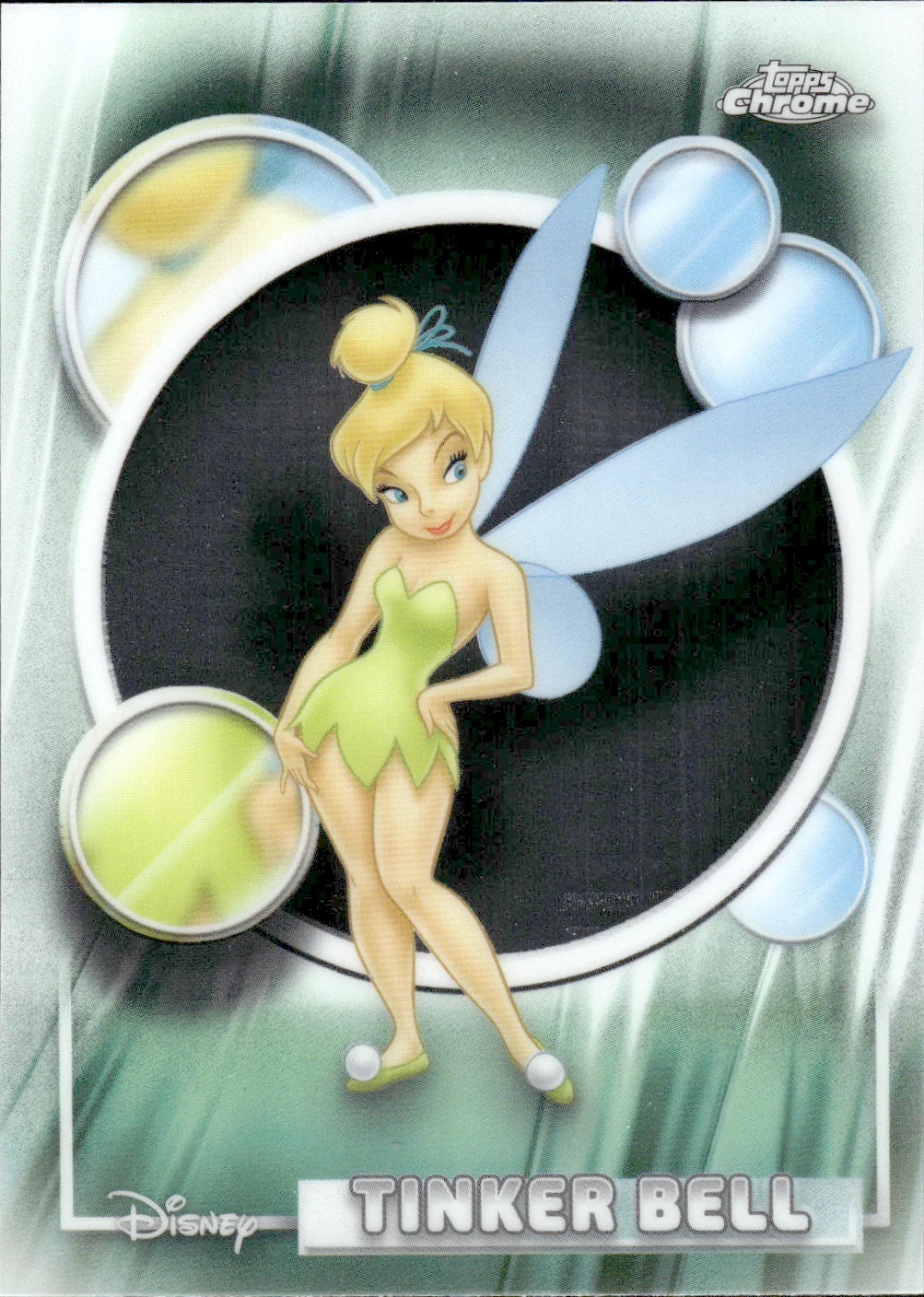 Tinker Bell #166 2026 Topps Chrome Disney trading card - Front