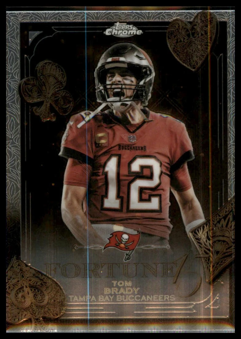 Tom Brady 2025 Topps Chrome Football card
